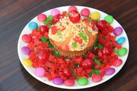 Namrata and  Goutham at Cake Mixing Photos